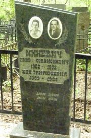 Миневич Яков Соломонович, Москва, Востряковское кладбище